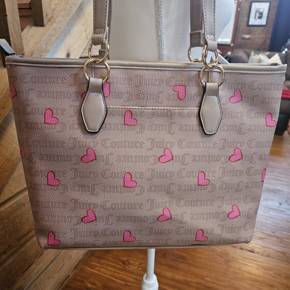 Juicy Couture Pink Heart Tote Bag - Picture 2 of 11